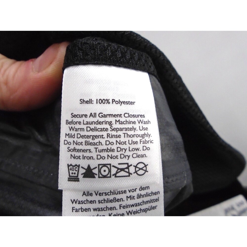 EDDIE BAUER WeatherEdge Women's XXL RipPac Snow Rain Pants Black Waterproof - Picture 11 of 11